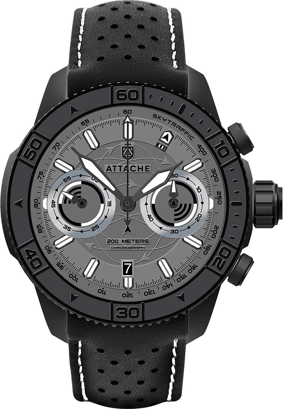 ���������� �������� ���� ATTACHE SKYTRAFFIC-CHRONO-BGRAY � �����������