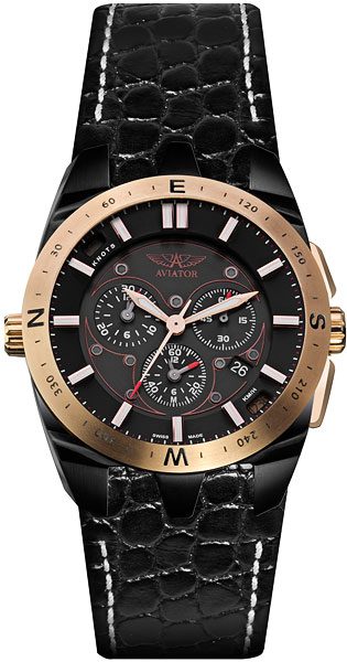 Швейцарские наручные часы Aviator M.2.03.6.009.4 с хронографом
