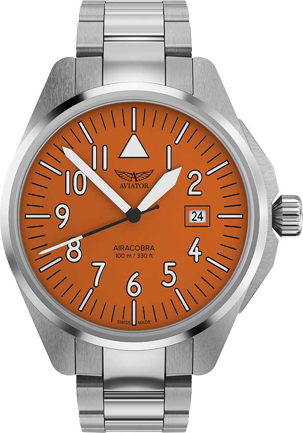 Швейцарские наручные часы Aviator V.1.38.0.321.5
