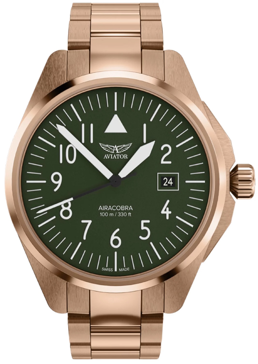 Швейцарские наручные часы Aviator V.1.38.2.319.5