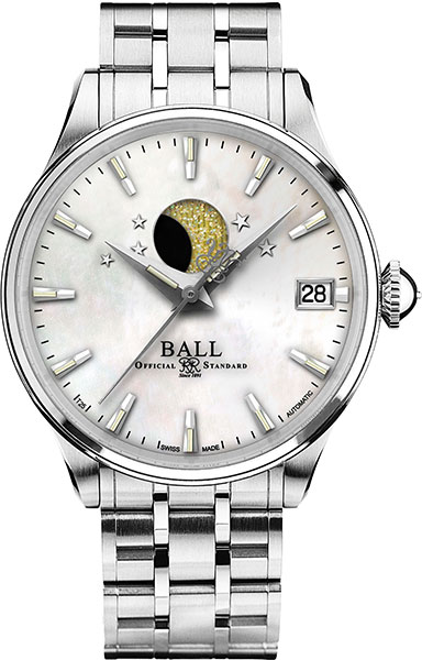 Швейцарские механические наручные часы BALL NL3082D-SJ-WH