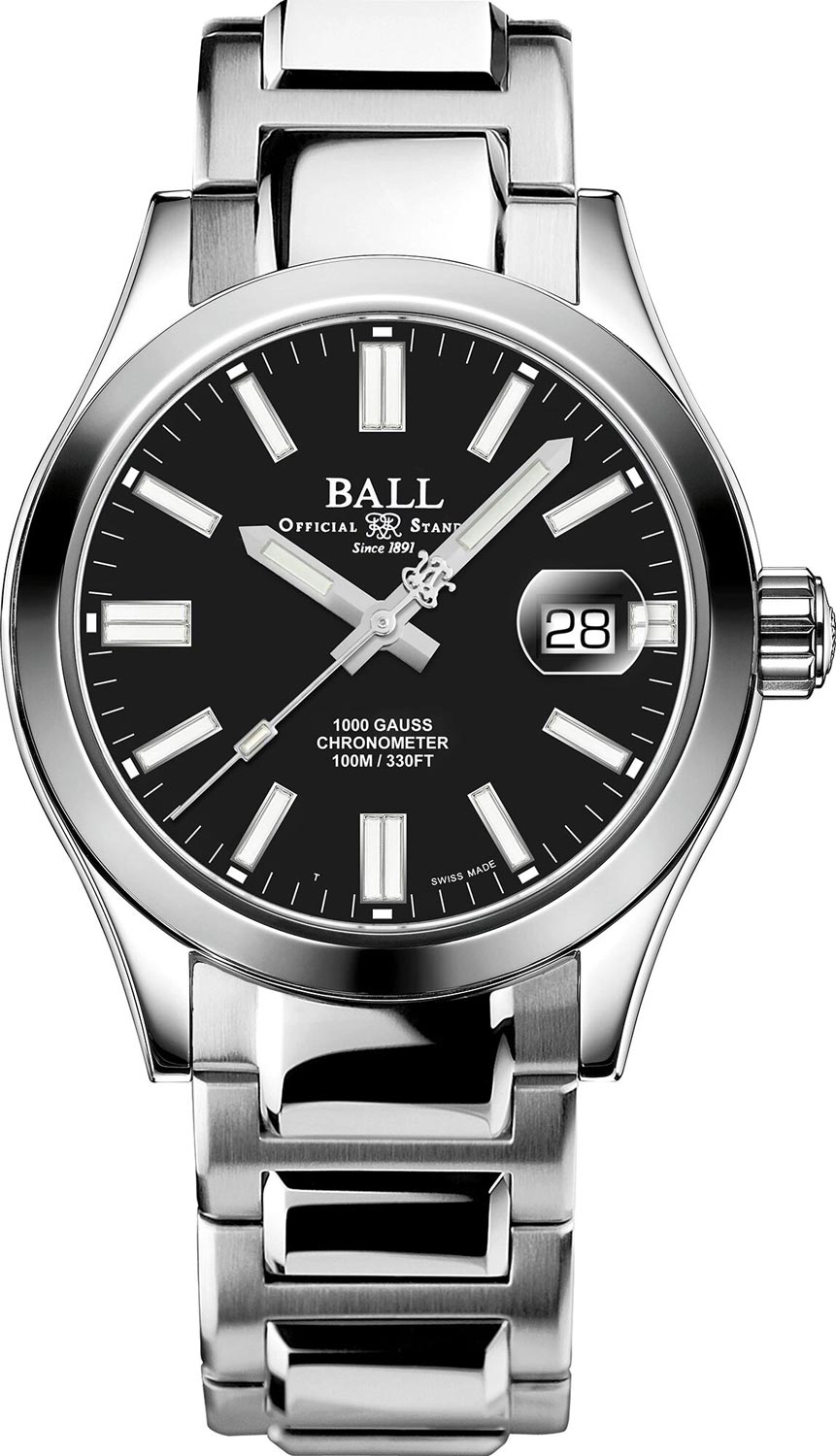 Швейцарские механические наручные часы BALL NM2126C-S5C-BK1