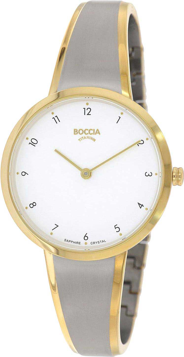Титановые наручные часы Boccia Titanium 3325-02-ucenka