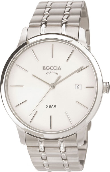 Титановые наручные часы Boccia Titanium 3582-01