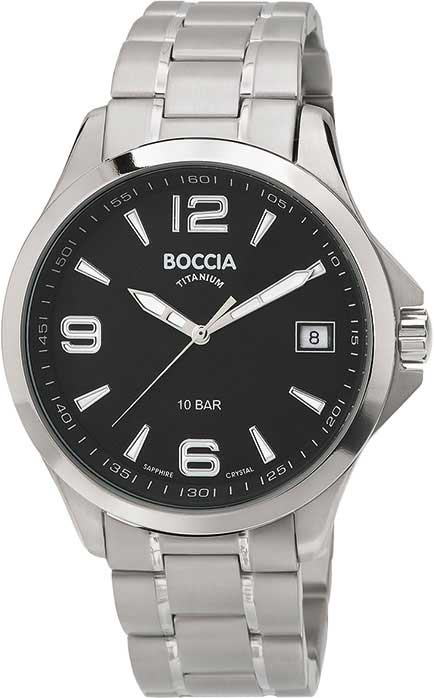 Титановые наручные часы Boccia Titanium 3591-02-ucenka