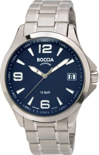 Титановые наручные часы Boccia Titanium 3591-03-ucenka