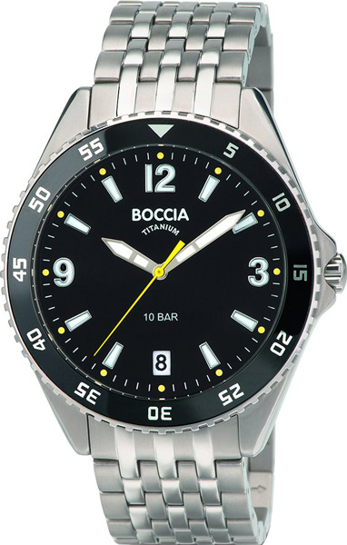 Титановые наручные часы Boccia Titanium 3599-03