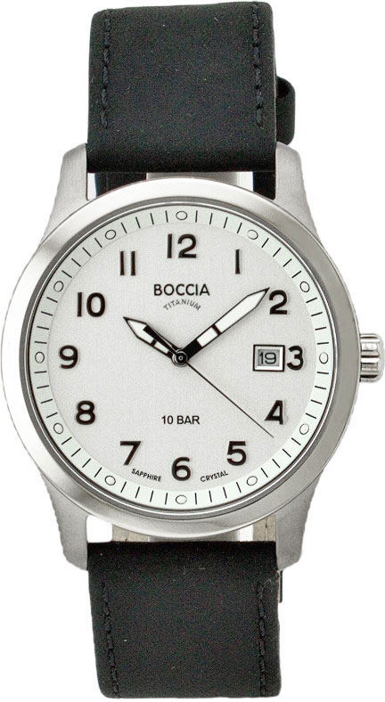 Титановые наручные часы Boccia Titanium 3626-01