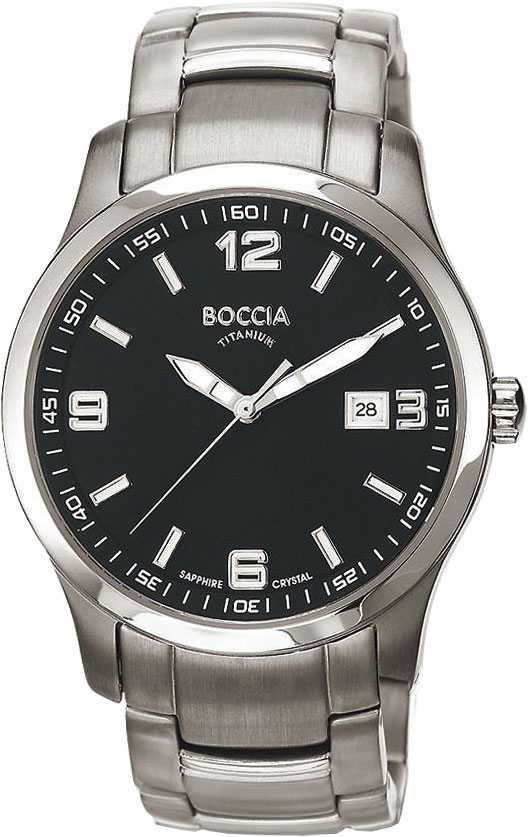 Титановые наручные часы Boccia Titanium 3626-03-ucenka