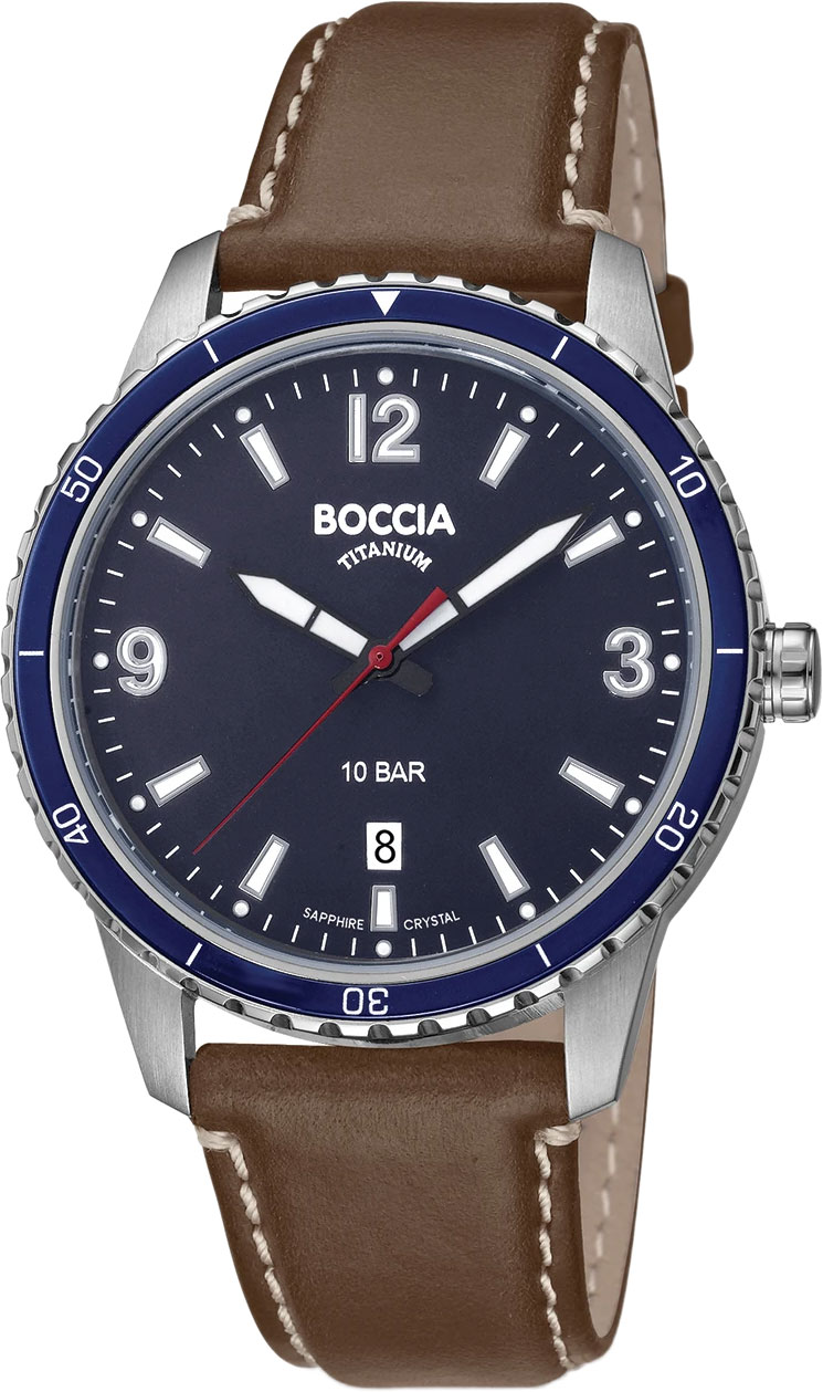 Титановые наручные часы Boccia Titanium 3635-02