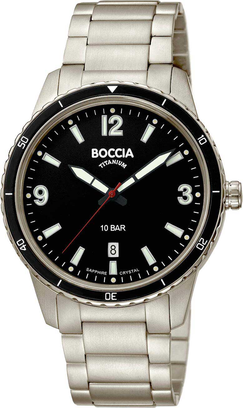 Титановые наручные часы Boccia Titanium 3635-03-ucenka