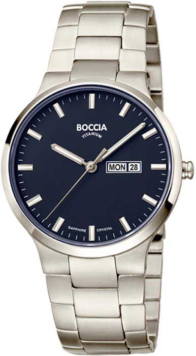Титановые наручные часы Boccia Titanium 3649-02-ucenka