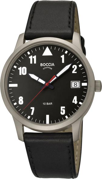 Титановые наручные часы Boccia Titanium 3650-01