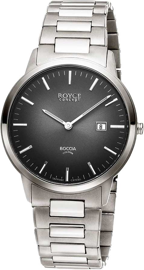 Титановые наручные часы Boccia Titanium 3658-04