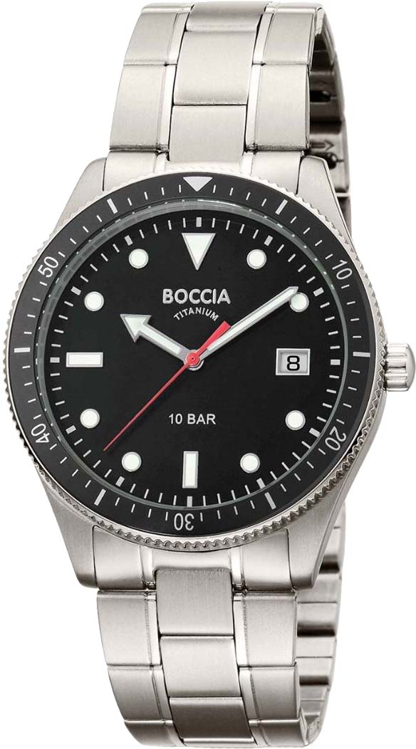 Титановые наручные часы Boccia Titanium 3664-06