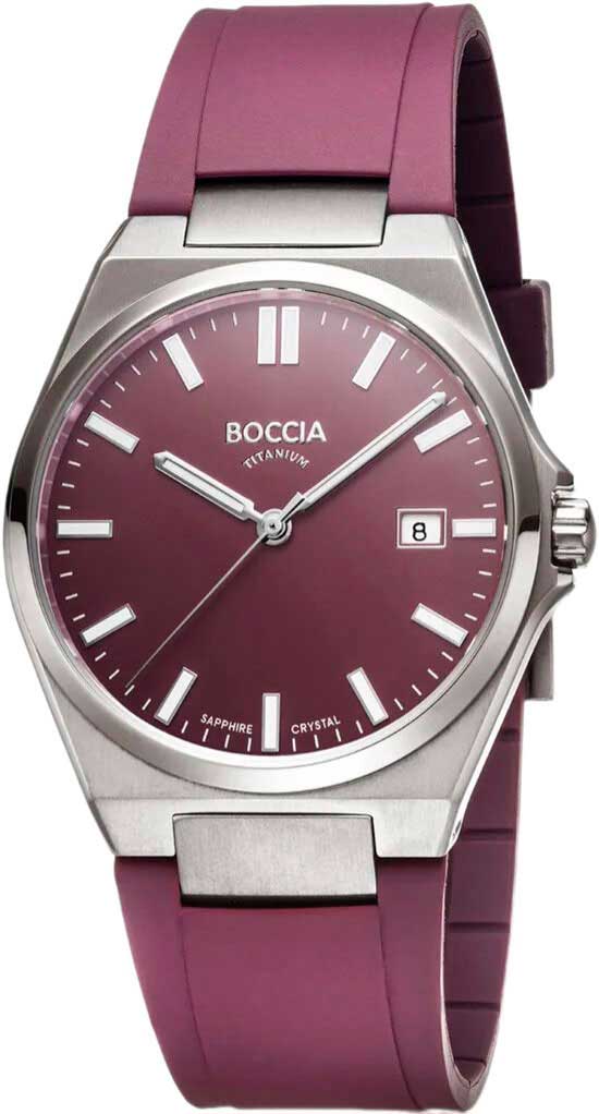 Титановые наручные часы Boccia Titanium 3667-03-ucenka