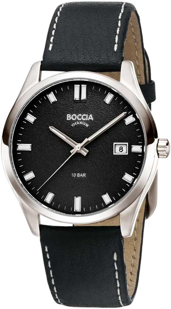 Титановые наручные часы Boccia Titanium 3669-02-ucenka