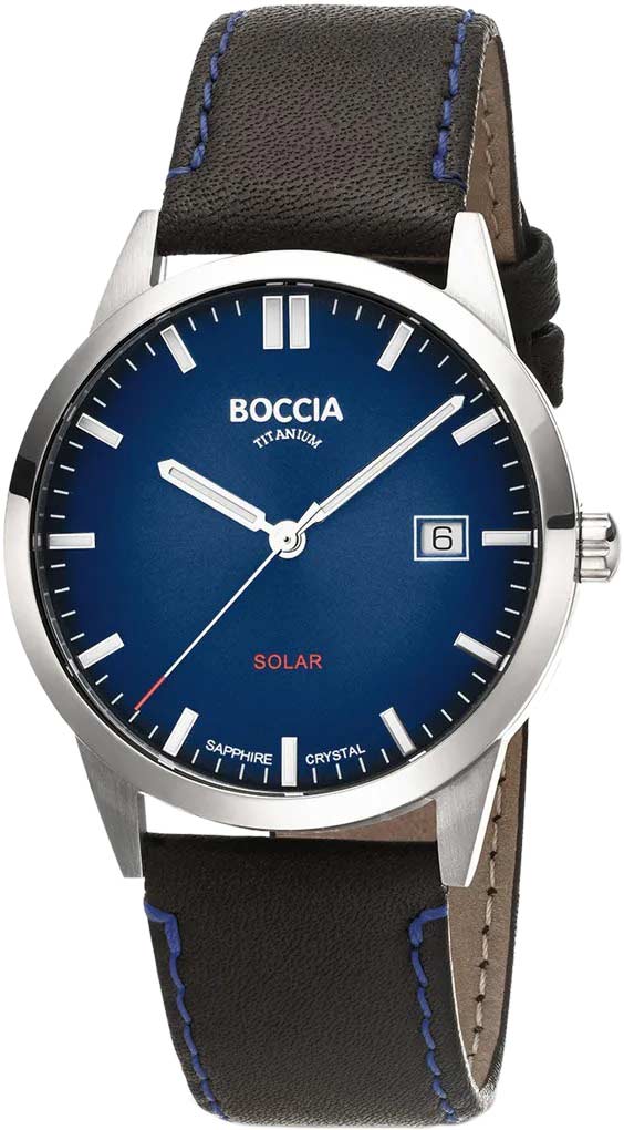 Титановые наручные часы Boccia Titanium 3673-01