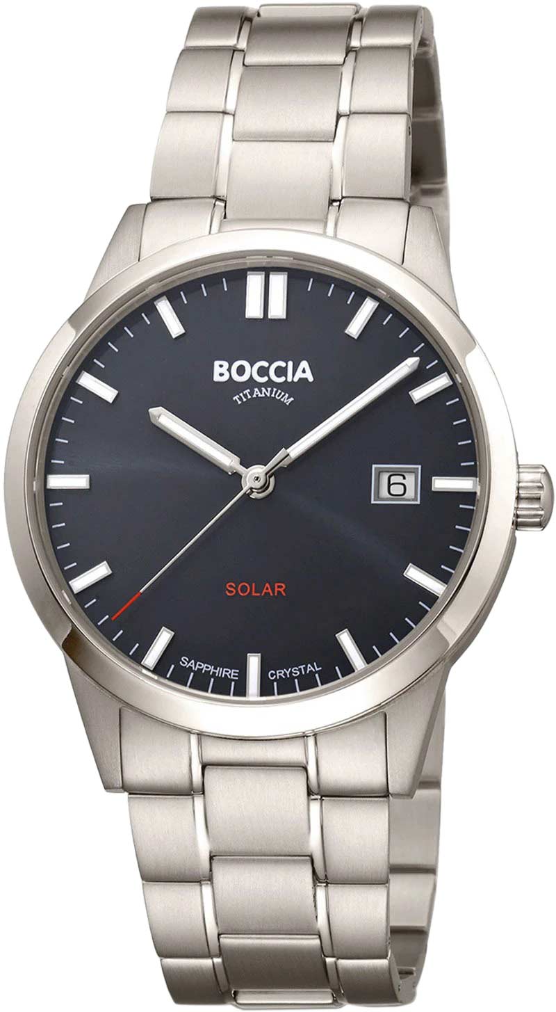 Титановые наручные часы Boccia Titanium 3673-02