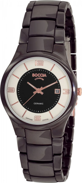 Керамические наручные часы Boccia Titanium 3196-06