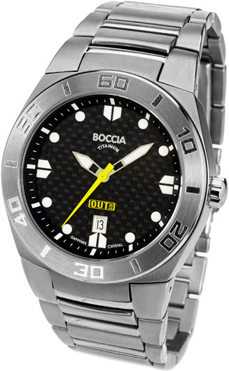Титановые наручные часы Boccia Titanium 3529-01