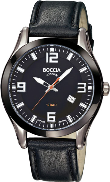 Титановые наручные часы Boccia Titanium 3555-01