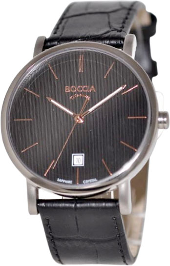 Титановые наручные часы Boccia Titanium 3568-07