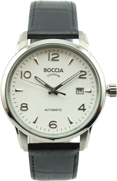 Механические титановые наручные часы Boccia Titanium 3574-02