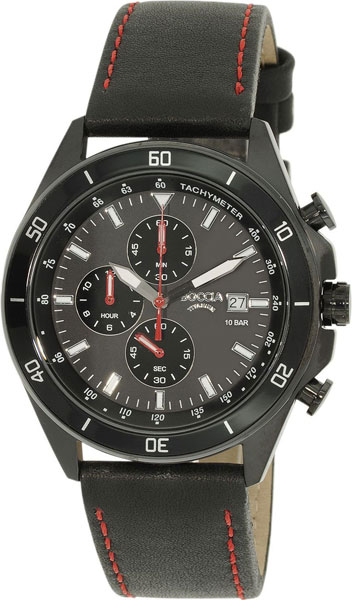 Титановые наручные часы Boccia Titanium 3762-04 с хронографом