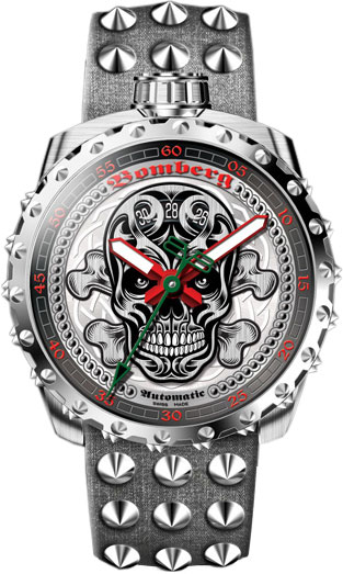 Швейцарские механические наручные часы Bomberg BS45ASS.039-4.3