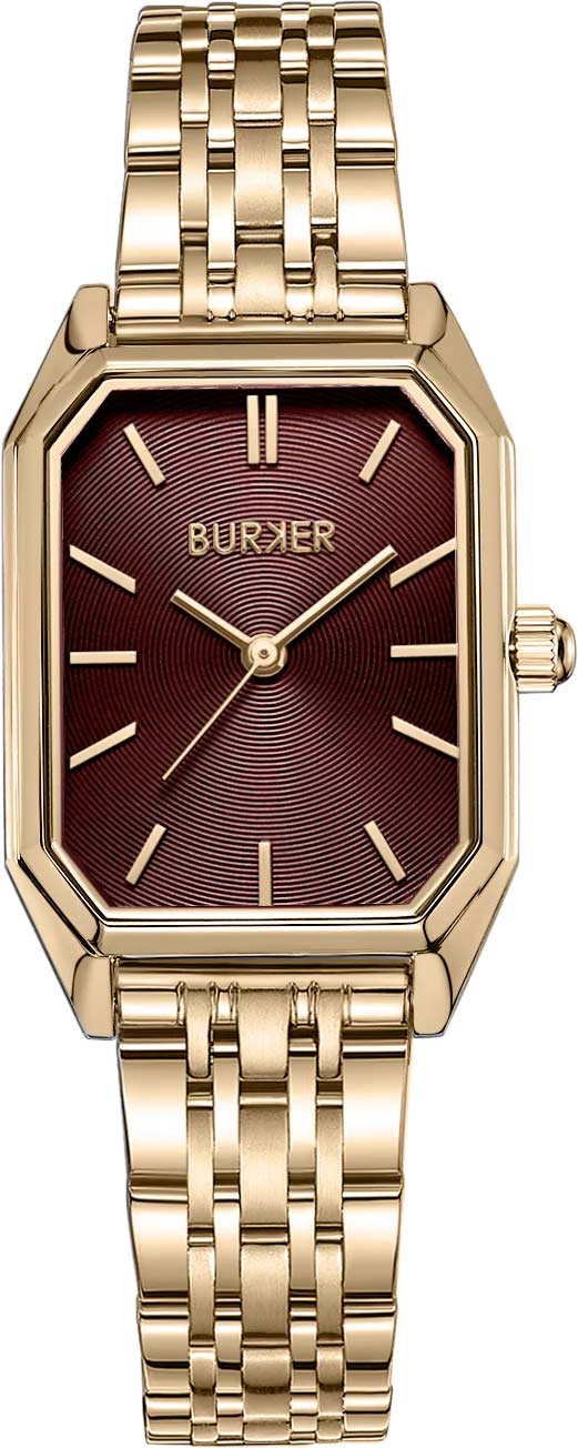 Наручные часы BURKER ISABELL-GOLD-BURGUNDY