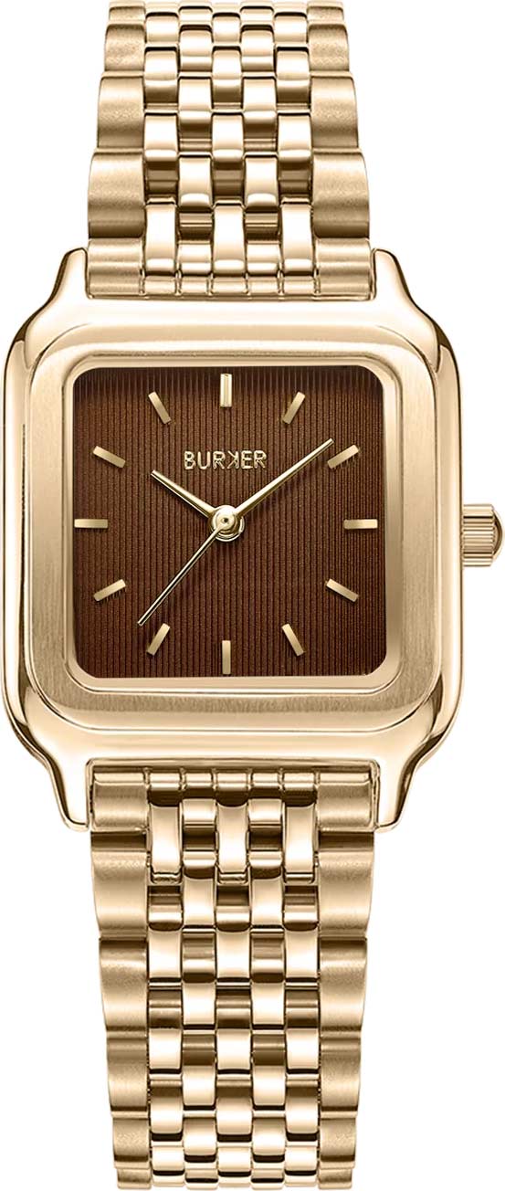 Наручные часы BURKER MACY-GOLD-BROWN
