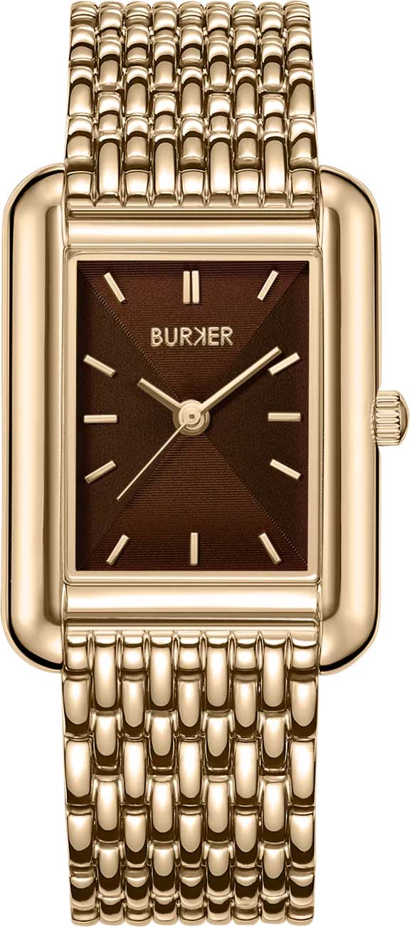 Наручные часы BURKER OLIVIA-GOLD-BROWN
