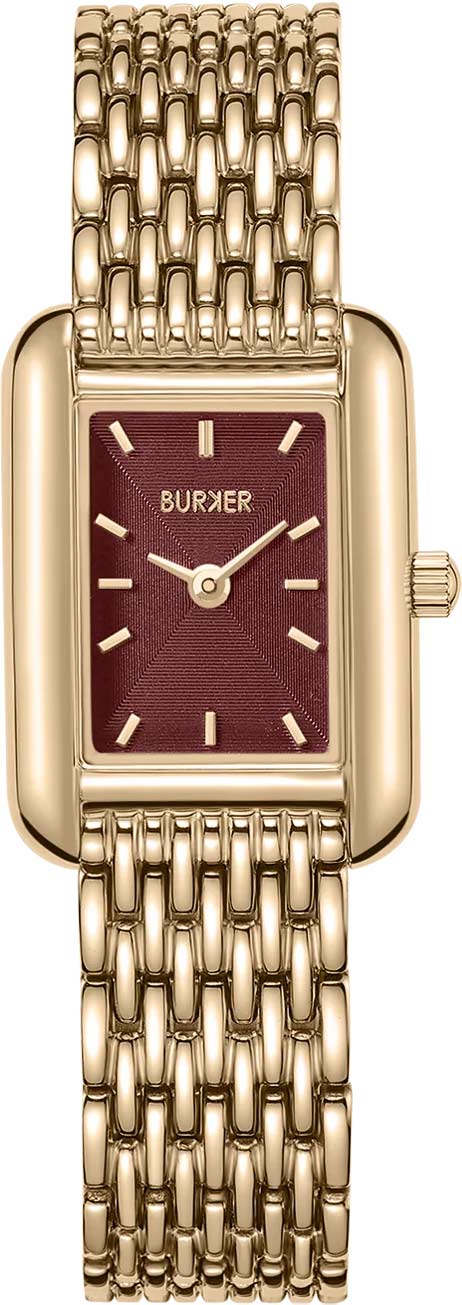 Наручные часы BURKER OLIVIA-PETITE-GOLD-BURGUNDY