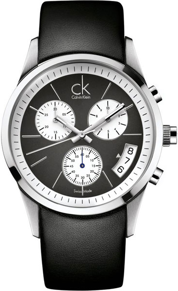 Швейцарские наручные часы Calvin Klein K2247161 с хронографом