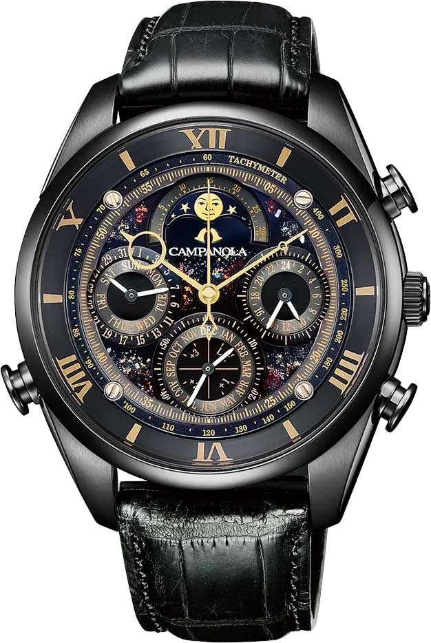 Японские наручные часы Campanola AH4086-13E с хронографом
