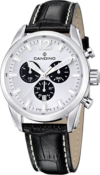 Швейцарские наручные часы Candino C4408_A с хронографом