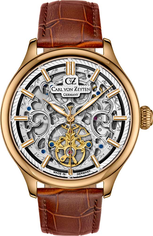 Механические наручные часы Carl von Zeyten CVZ0014RSLS