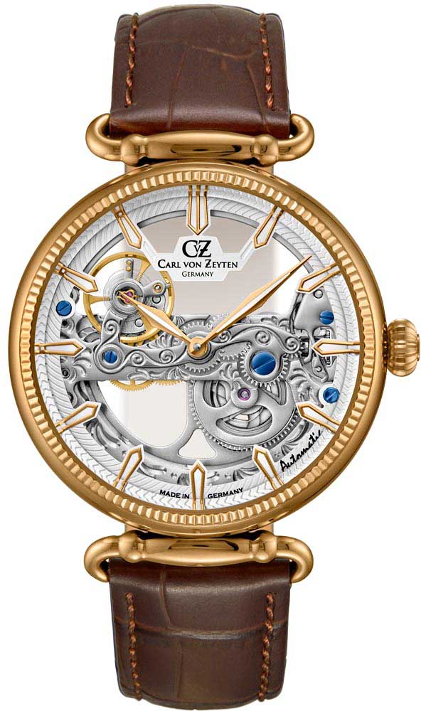 Механические наручные часы Carl von Zeyten CVZ0031RWHS-ucenka
