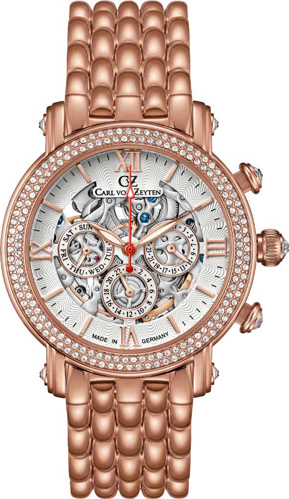 Механические наручные часы Carl von Zeyten CVZ0062RWHM-ucenka