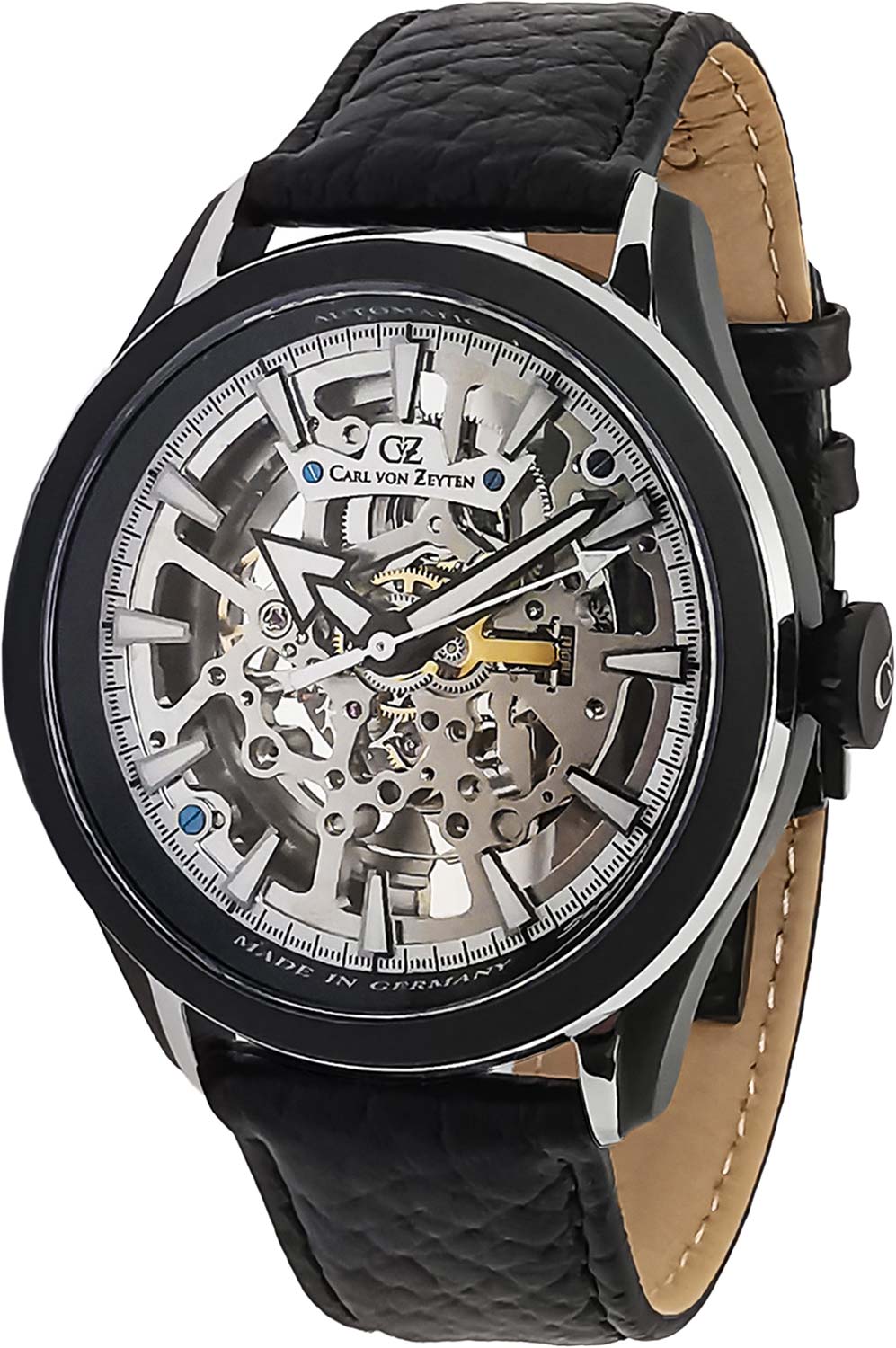 Механические наручные часы Carl von Zeyten CVZ0065BKWH