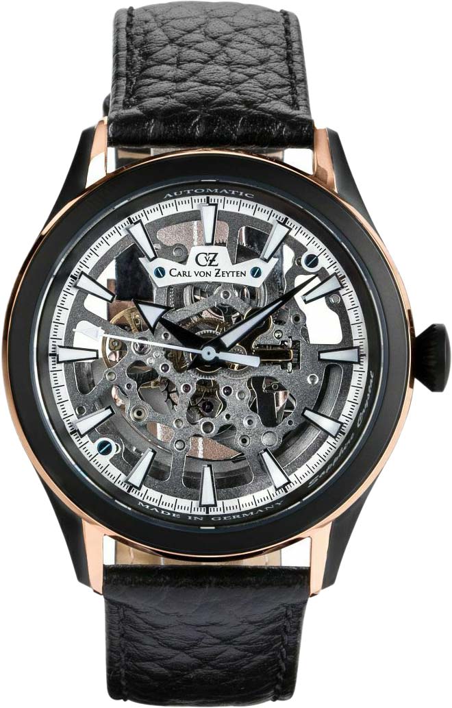 Механические наручные часы Carl von Zeyten CVZ0065RBK