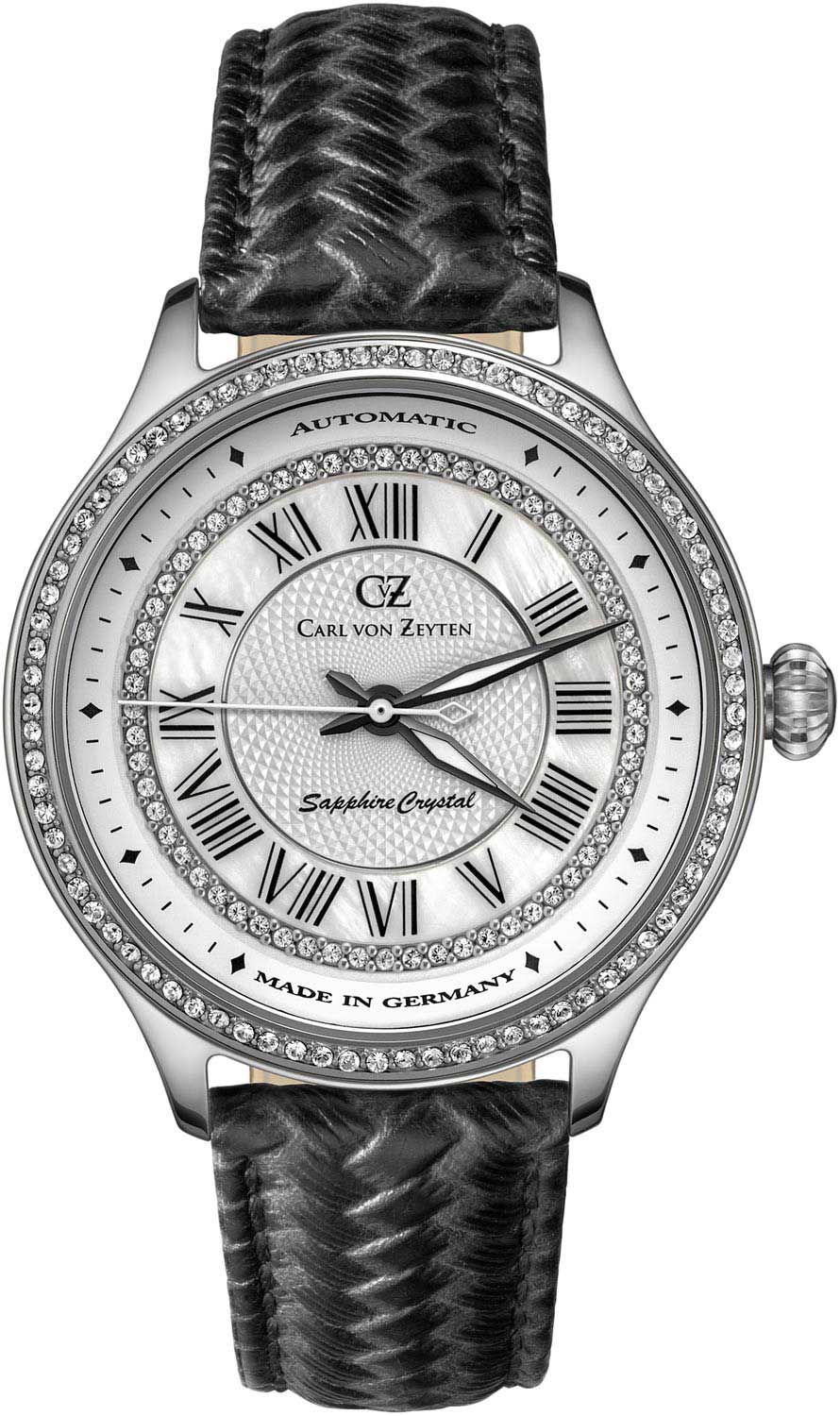 Механические наручные часы Carl von Zeyten CVZ0068WH-ucenka