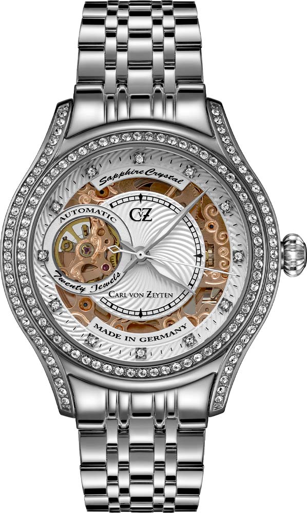 Механические наручные часы Carl von Zeyten CVZ0069WHMS