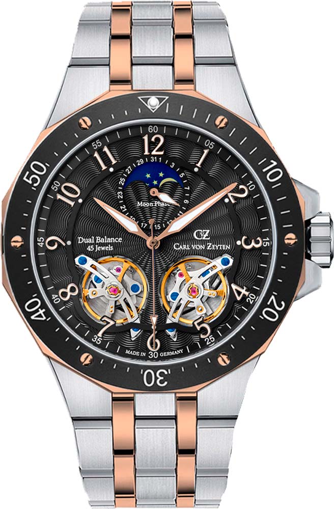 Механические наручные часы Carl von Zeyten CVZ0093RBKM
