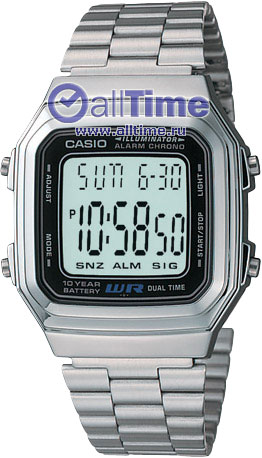Японские наручные часы Casio Vintage A-179W-1A