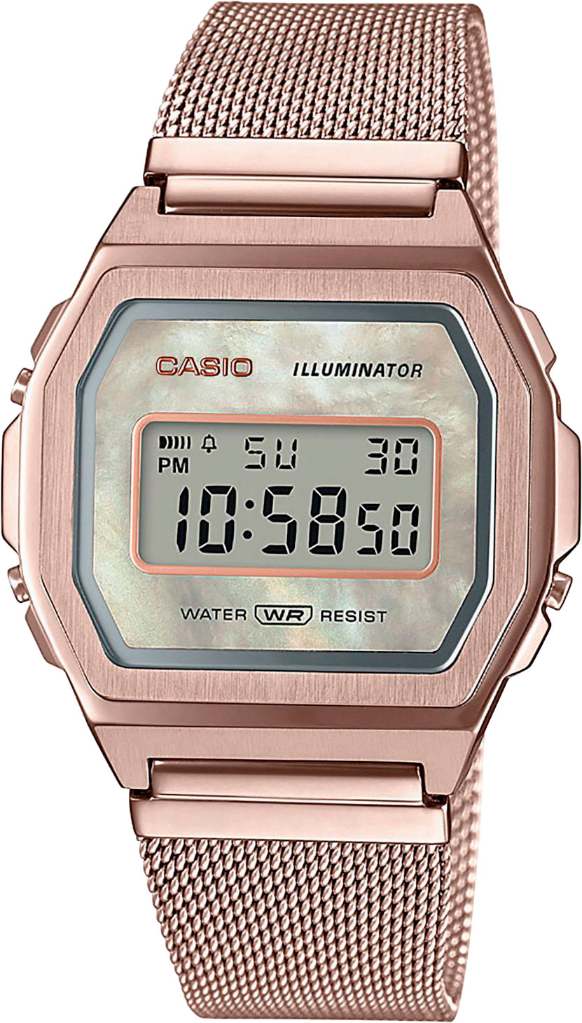 Японские наручные часы Casio Vintage A1000MCG-9EF с хронографом