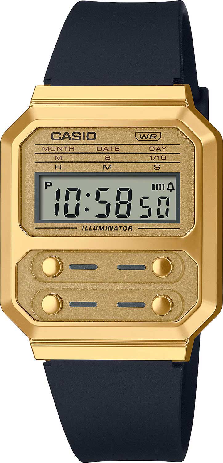 Японские наручные часы Casio Vintage A100WEFG-9A-ucenka с хронографом