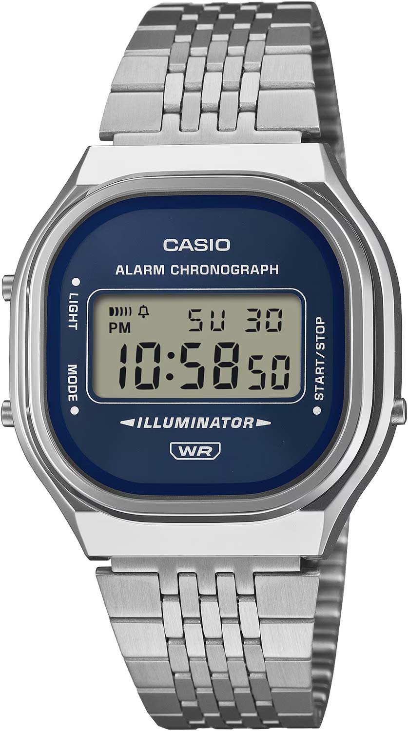 Японские наручные часы Casio Vintage A140WE-2A с хронографом