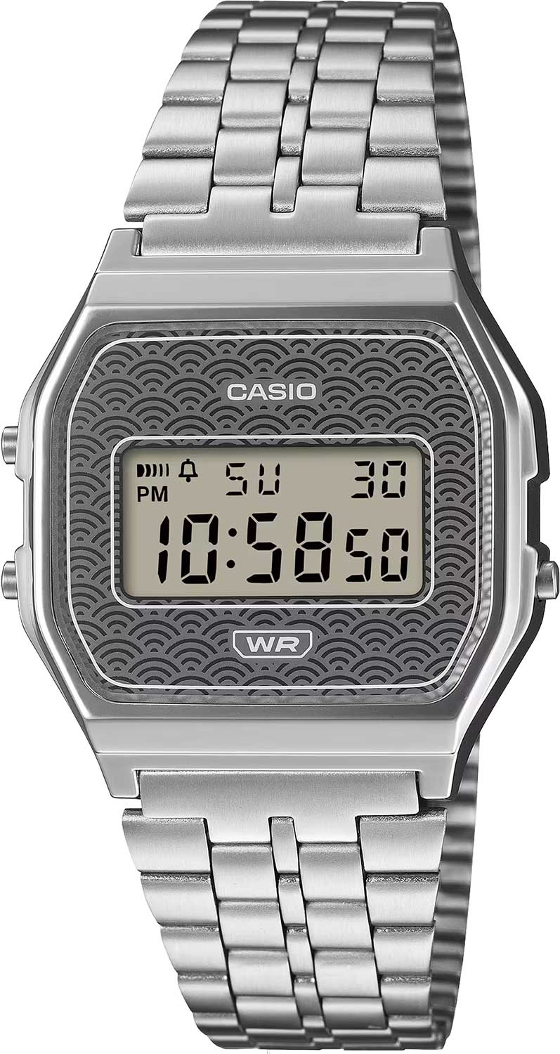 Японские наручные часы Casio Vintage A159WEVJ-7 с хронографом